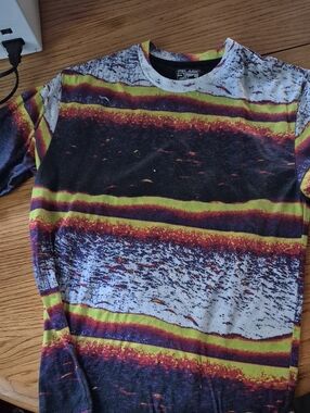 Pelagic Striped Multicolor Tshirt